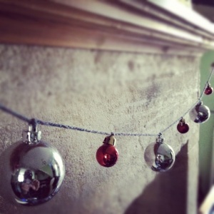 Bauble bunting